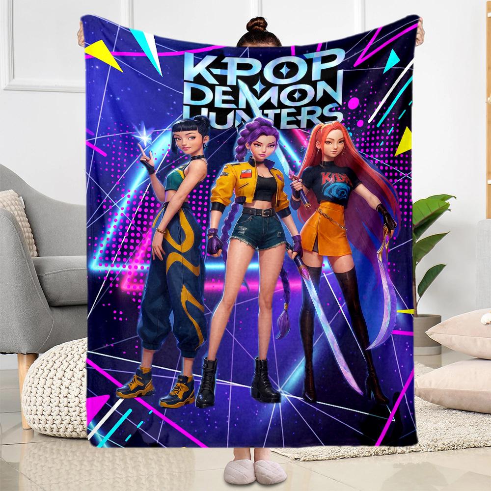 Music Fashion Fusion Blanket Soft & Cozy Suitable for Couch Bedding Office Four Seasons Universal Digital Print