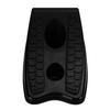 2Pcs Vehicle Wheel Tire Chock Stop Block Wheel Slip Resist Base Tire Support Pad Heavy Duty Wheel Stopper Control Black