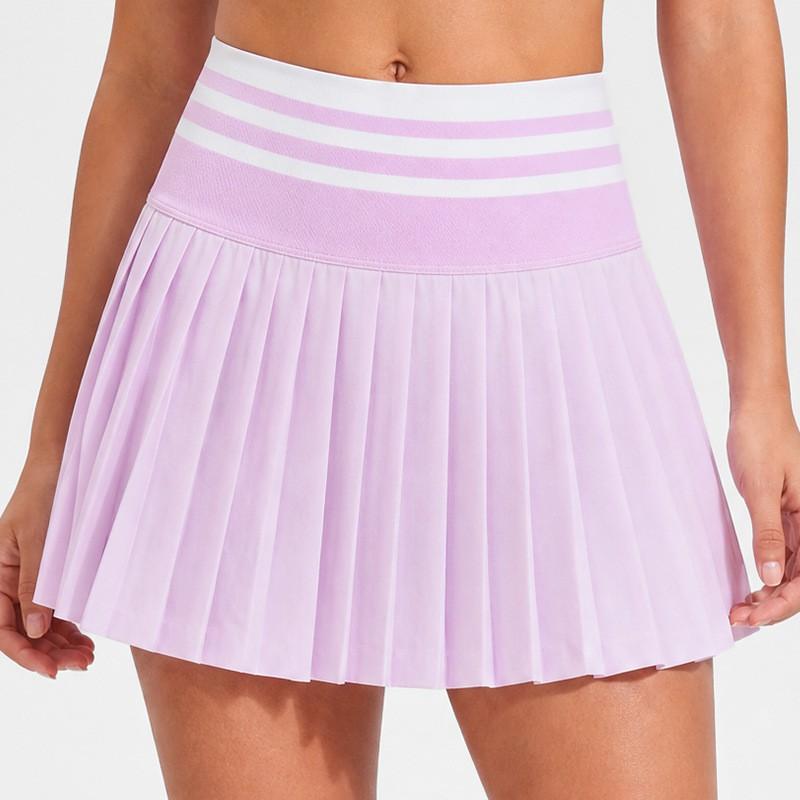 Womens Athletic Skort With Built-in Shorts Tennis Badminton Running Yoga Sportswear