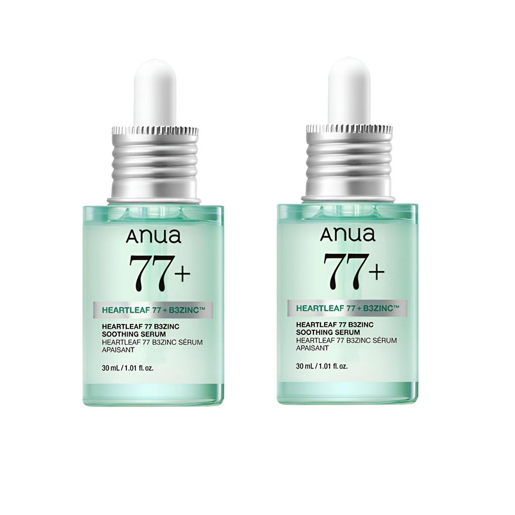 ANUA Heartleaf 77 B3 Zinc Trouble Serum Set (30ml × 2)