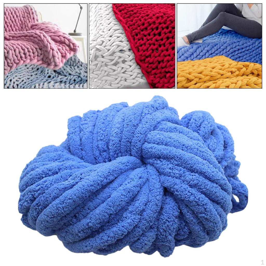 Chenille Yarn for Arm Knitting, Great Crafting Blankets and Cushions