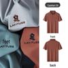 MONTAGUT Men's Summer Lightweight Cotton Blend Short Sleeve Polo Shirt