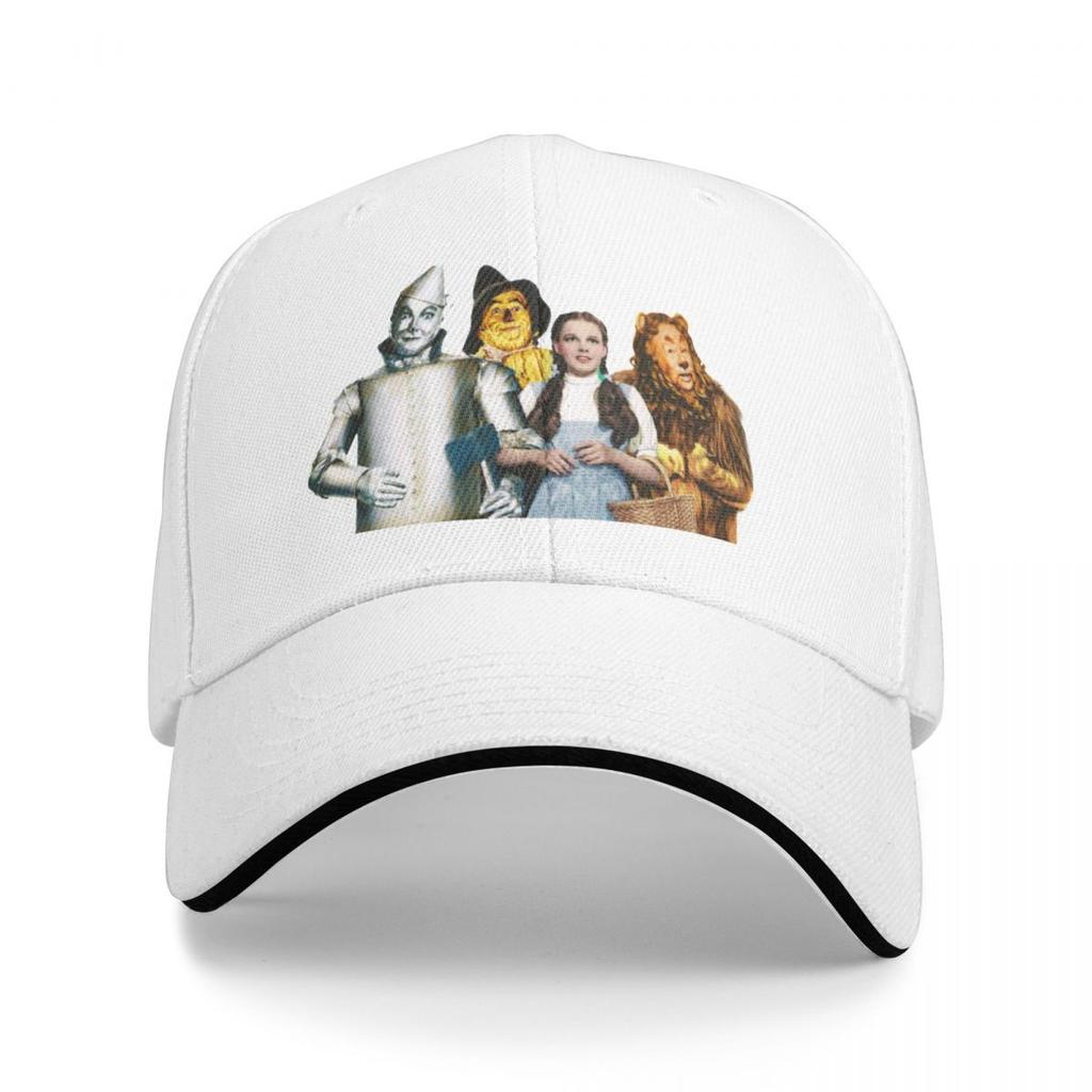 Wizard Of Oz/ Dorothy Tin Man Scarecrow/No Place Like Home Baseball Cap summer hat Sunhat Designer Man Women's