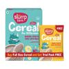 Slurrp Farm No Added Sugar Instant Cereal | Ragi, Rice and Banana with Milk | Free Mango Cereal Trial Pack | 200g + Free 50g