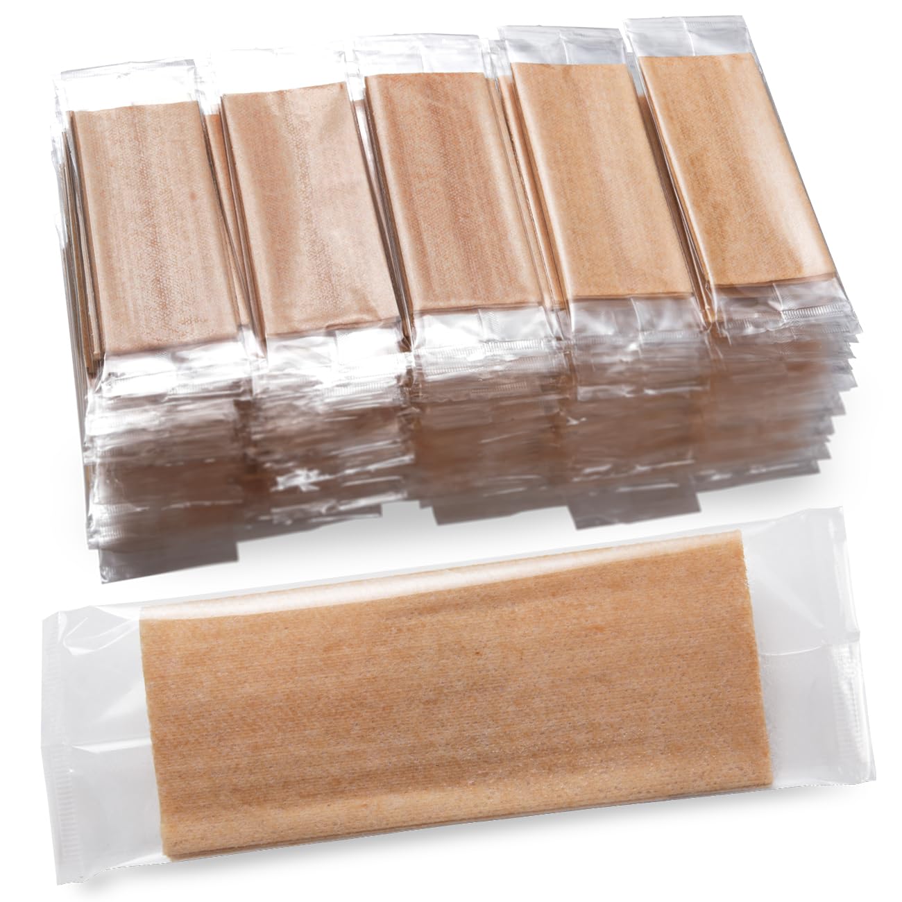 

Nippon Line First Unbleached Paper Towels, 250 count, Spunlace Nonwoven, 185x230cm, Made in Japan (Plain)