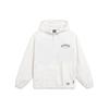 Li Ning Badfive Series Letter Pattern Printed Hooded Windbreaker Men Outerwear Off-White AFDU829-1