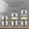 Meichu 304 Stainless Steel 2-Layer Steamer