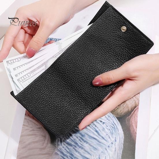 Women Wallet RFID Blocking Card Holder Japanese Style Mini Wallet Faux Leather Compact Card Organizer with Multi Card Slots