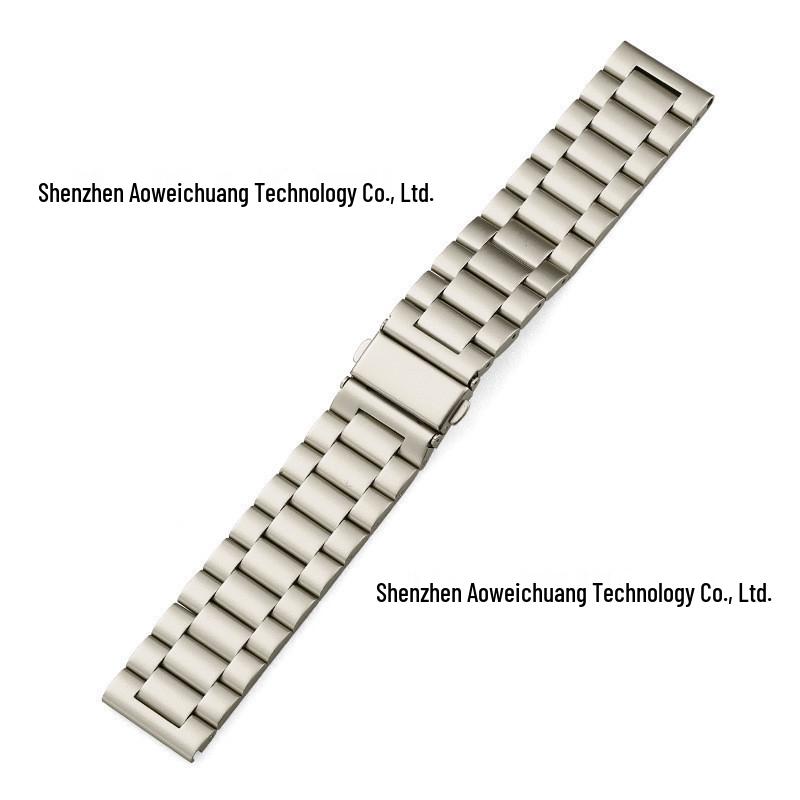 Universellt Metall Rostfritt Stål Klockarmband för Apple, Samsung, Huawei