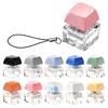 No Lights Fidget Keychain DIY Keyboard Clicker Toy Relaxing Pinch Toy