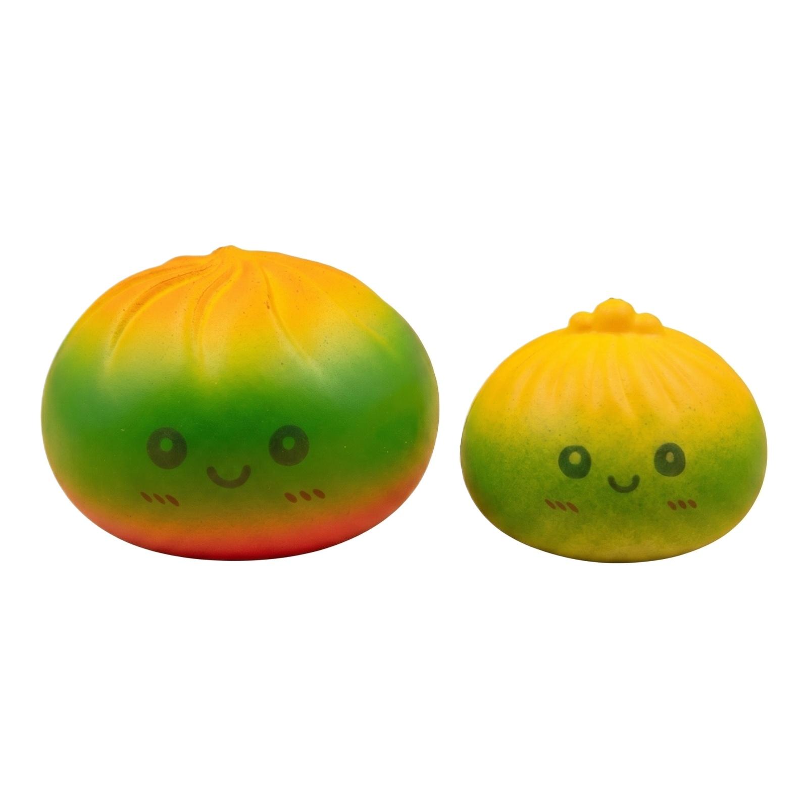 

Squishy Maltose Stress Relief Toy Soft Slow Rising Squeeze Toy Round Shape Maltose Bun Design Sensory Toy for Hand Exercise and Relaxation One Size