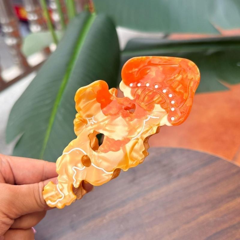 Eye Catching Jellyfish Acetate Hair Clip Fashionable Hair Accessory Hairpieces