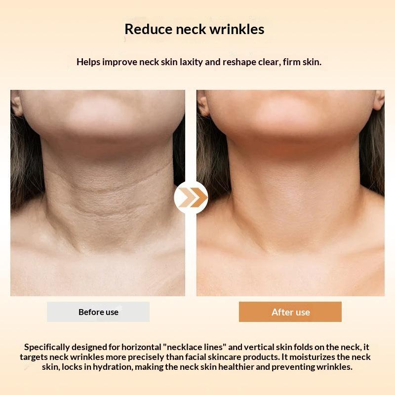 Reusable Silicone Neck Care Pads Anti Wrinkles Non-irritating Side Sleeping Patches for Night Skincare