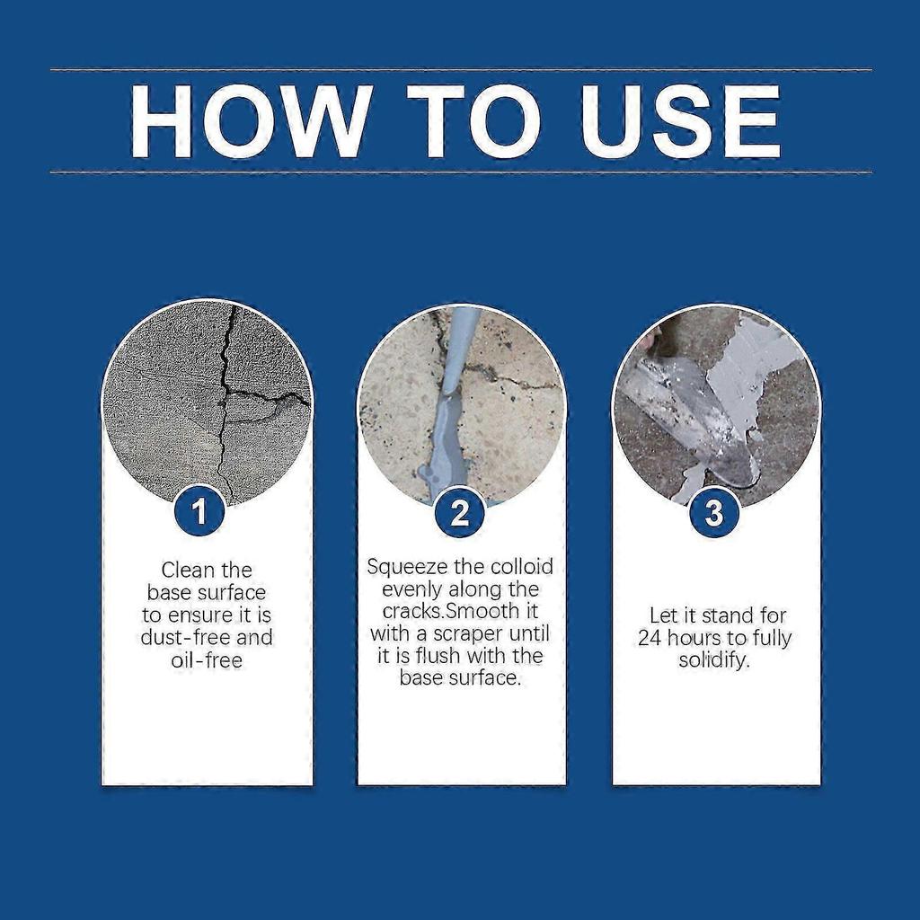 Waterproof Self-Leveling Sealant - Indoor & Outdoor Universal Adhesive for Crack Filling, Water Vapor Barrier, and Concrete Surface Protection