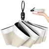 Parasol with UV Complete Light and Heat Automatic Opening and Compact Folding UV Windproof and Suitable for Both Sunny and Rainy Durable Fiberglass