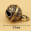 Lucky Brass Handicraft Die Casting Drop Bell Key Car Button Wind Bell Sect Bronze Bell Creative Gift