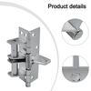 For Automatic Self Closing Doors Spring Hinge Door Closing Hinge Cold Rolled Steel Spring Hinge Wear Resistance Home Improvement