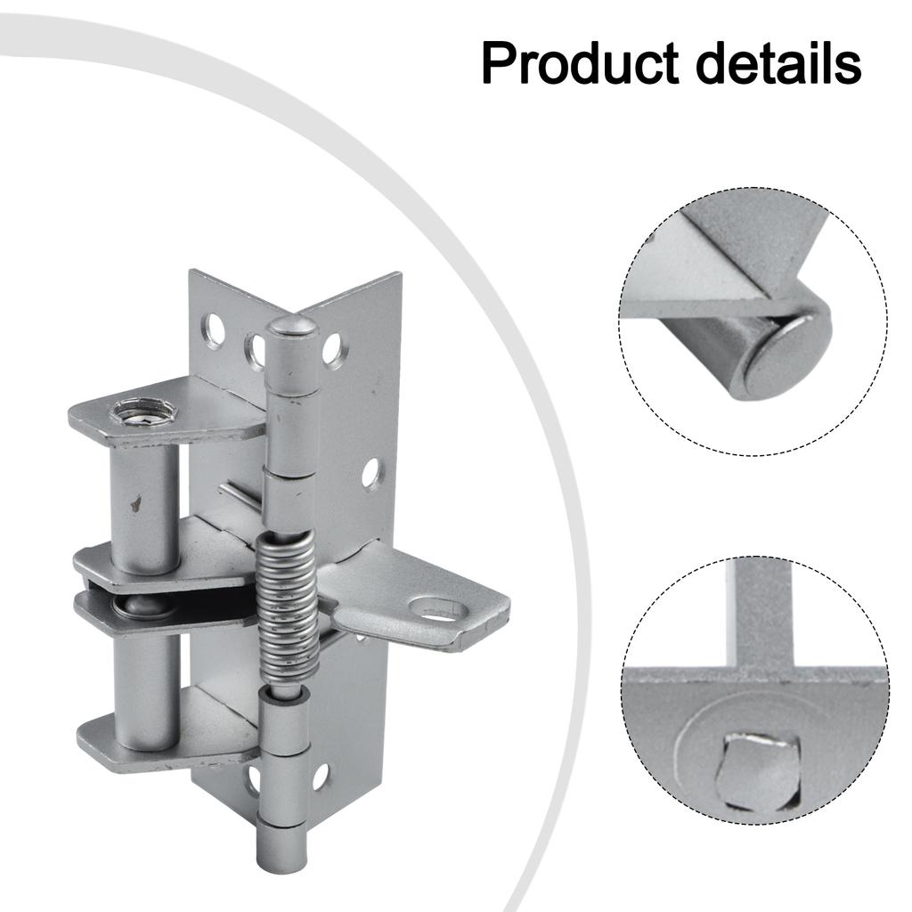 For Automatic Self Closing Doors Spring Hinge Door Closing Hinge Cold Rolled Steel Spring Hinge Wear Resistance Home Improvement
