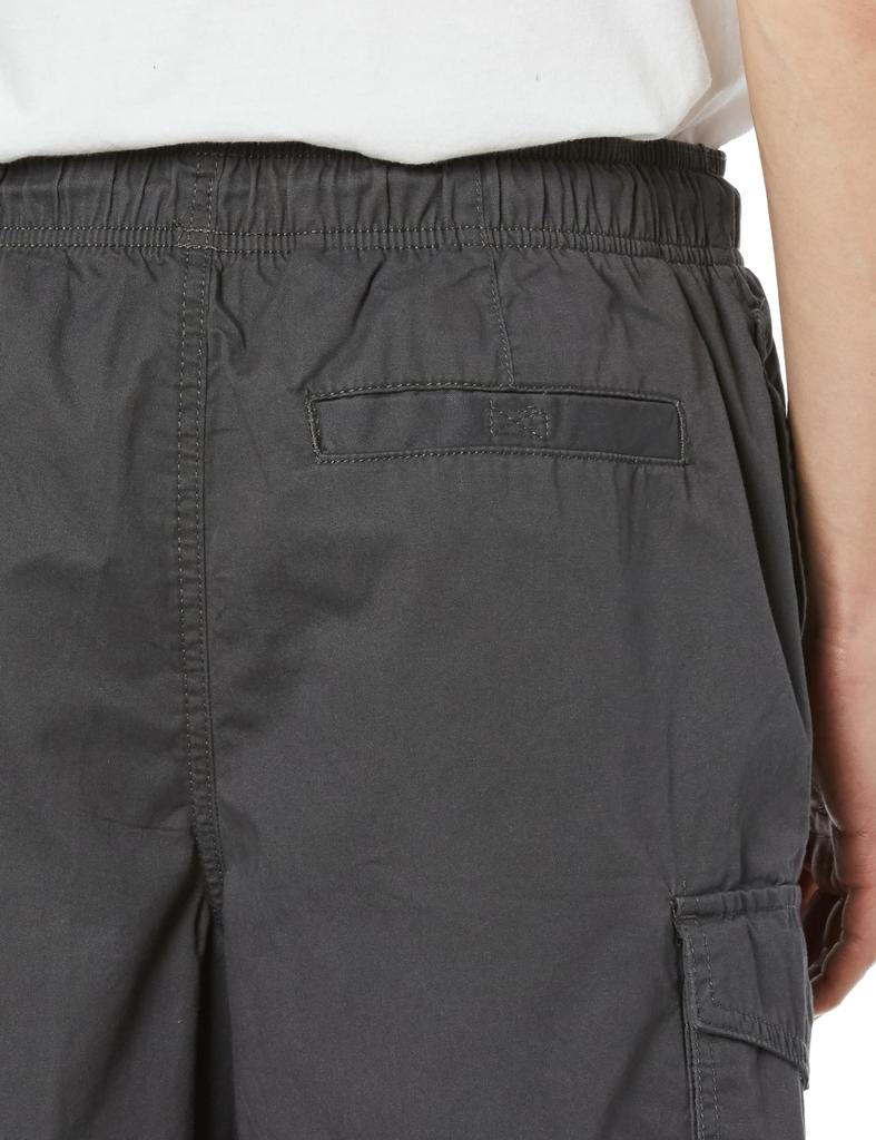 Amazon Essentials Men's Cargo Shorts with Elastic Waist, Dark Gray, Size M