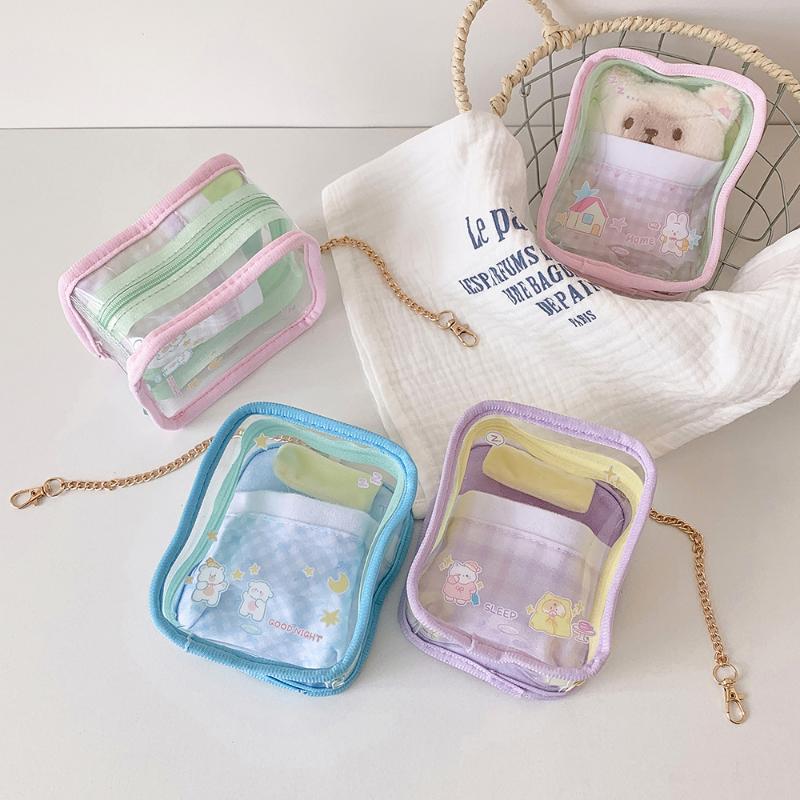 Blind Box Aufbewahrungstasche Verdickte Puppen-Organizer-Box Schlüsselanhänger Tasche Anhänger Spielzeug Aufbewahrungskoffer