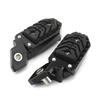 Adjustable Wide Footpegs BMW R1250GS Adventure Motorcycle Aftermarket Upgrade Black Titanium