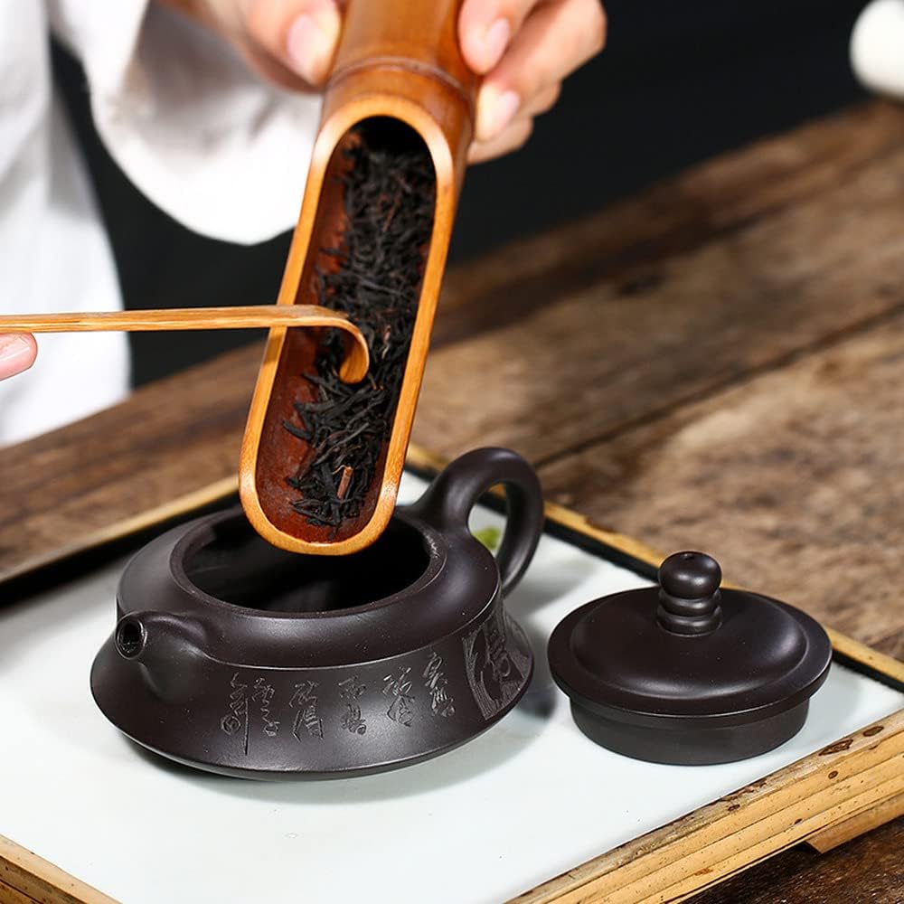140ml Yixing Purple Clay Teapot Handmade Filter Kettle Chinese Tea Set Tea Ceremony