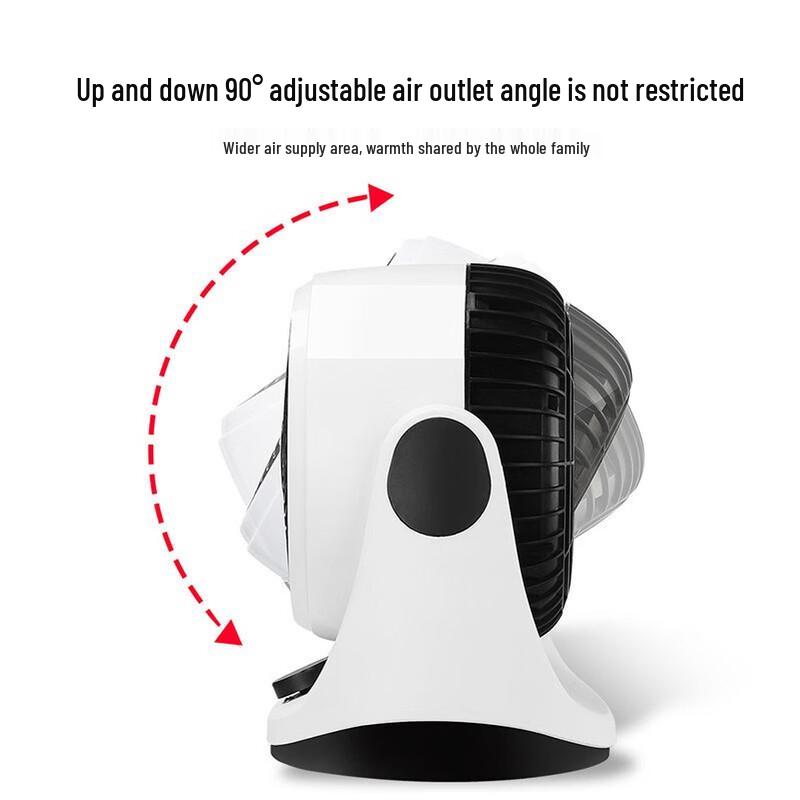 OIMG Oscillating Dual-Use Portable Heater Fan