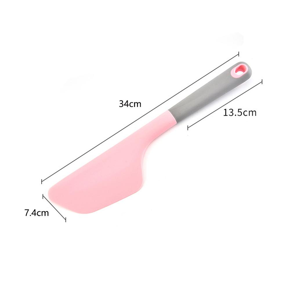 Butter Knife Silicone Cream Butter Cake Spatula Mixing Batter Scraper Brush Butter Mixer Cake Brushes Baking Tools