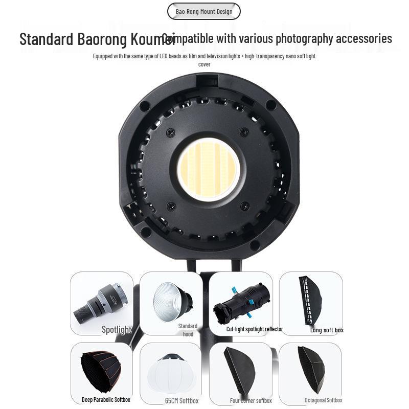 Holofote LED Profissional Yingbang para Transmissões ao Vivo de Joias e Beleza