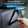 Leather Car Storage Bag Small Debris Organizer Hanging Cell Phone Mobile Paste Type Bag for Stowing Tidy Universal Accessories