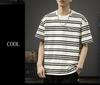 2024 Men's Plus Size Striped Short Sleeve Sailor T-shirt - American Casual
