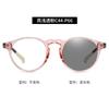 New color-changing anti-blue light glasses for both men and women, European and American style tr Plain glasses BS3512Blue light glasses