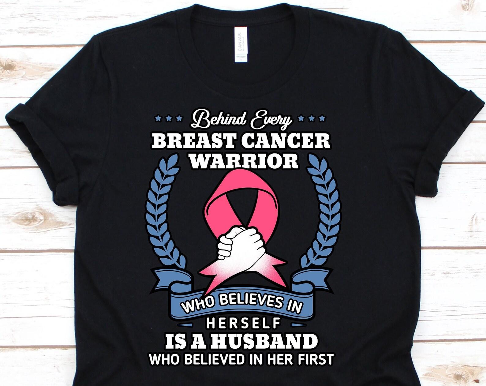 Husband Of A Warrior Breast Cancer Shirt, Husband Shirt, Breast Cancer, Cancer Awareness, Breast Cancer Shirt, Pink Ribbon S