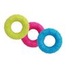 Pet Toy Donut Shape Interactive Throwing Catching Dog Toy Teeth Cleaning Massage Bumps Footprint Texture Bite-Resistant Pet Dog Chew
