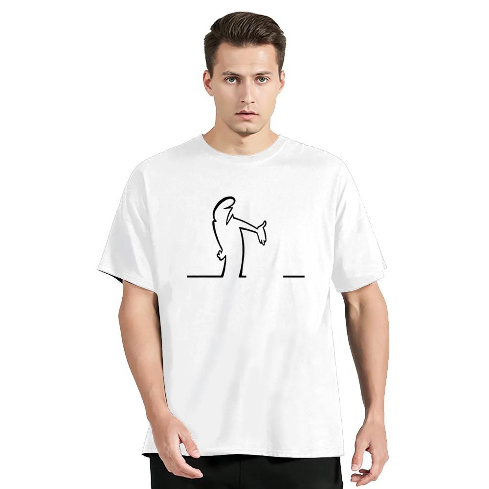 Great Space Coaster T Shirt Balum La Linea Funny Graphic T-shirt Cotton Comfortable Premium Camisetas For Men Gift