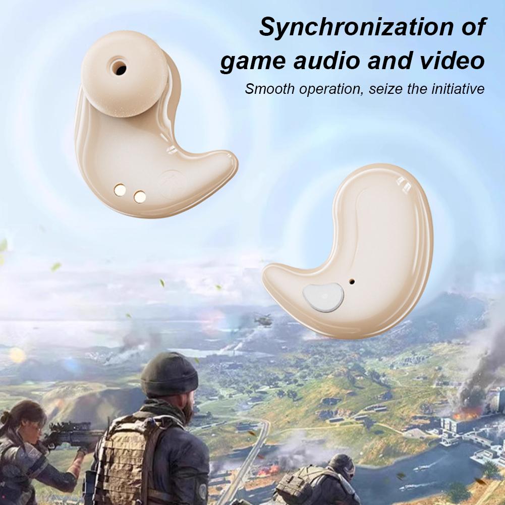 Wireless Earbuds BT 5.4 Sleep Earbuds in Ear Touch Screen Earphones LED Power Display Headset for Sleeping Sport