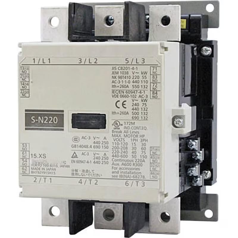 

Mitsubishi magnetic contactor AC100V 2a2b S-N220