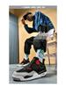 AJ4 Men's Little White Cement High-Top Basketball Sneakers, Thick-Soled, Autumn 2025 Trendy Edition