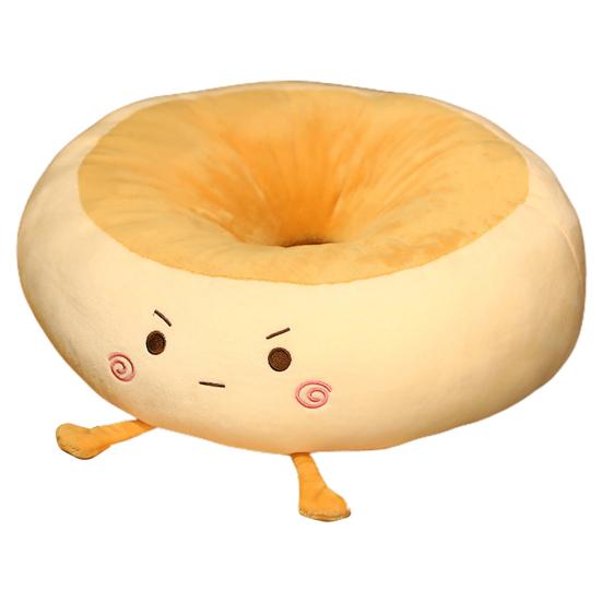 Круглая подушка для сиденья с мультяшным дизайном очаровательная супермягкая износостойкая моющаяся декоративная 1269₽