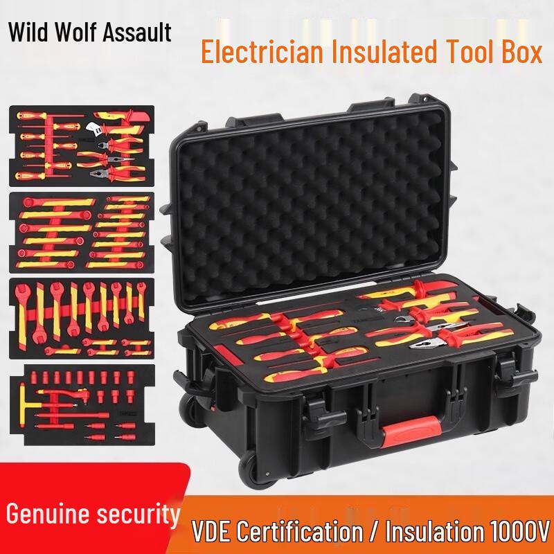 Wild Wolf Insulated Electrician Tool Set