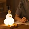 Cute Cartoon Duck Night Light Dimmable Soft Light Animal Night Lamp USB Rechargeable LED Night Light Book Lights