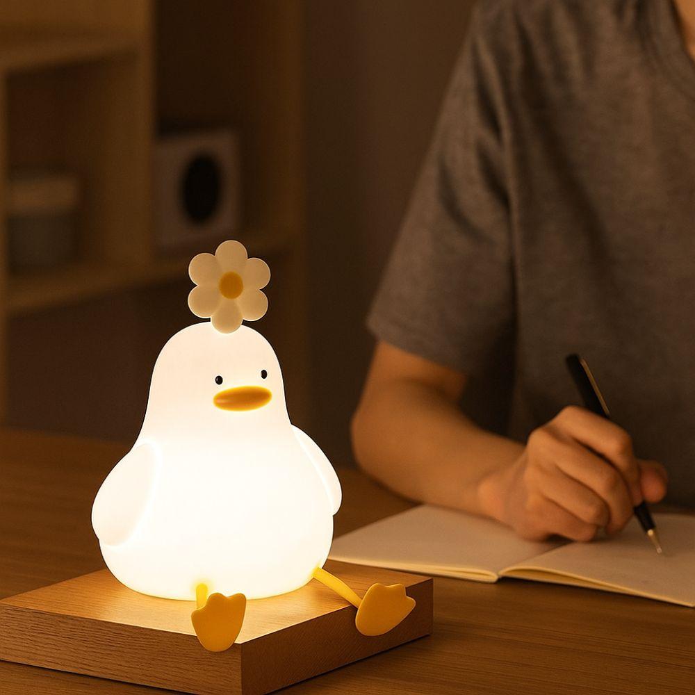USB Rechargeable Touch Sensor Lamp Dimmable Animal Night Lamp Bedside Lamp LED Night Light  Room
