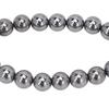Terahertz Bracelet   Round Beads Unisex Terahertz Healing Stretch Bracelet