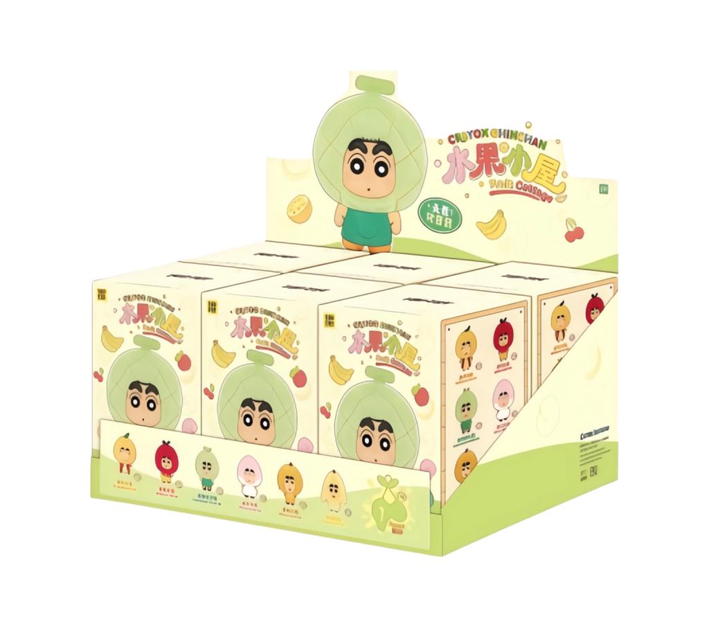 Shin-Chan Crayon Fruit Cottage Series Plush Pendant Cute Soft Stuffed Doll Bag Charm Hanging Deco Trendy Toy Girl Gift