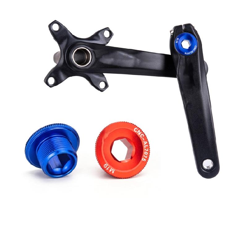 Bicycles Crank Caps Cover Bikes Crankset Arm Fixing Bolts Aluminum Alloy Bike Crank Screw Bicycles Crankset Screw Caps