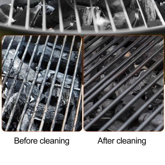 Kartáče z nerezové oceli s drátěnou koulí Kuchyňské čisticí náčiní Čistič mřížky grilu Nástroj na odstranění skvrn od rzi z hrnců a pánví