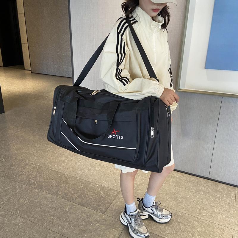 Large Capacity Travel Bag Men's and Women's Storage Bag Oxford Cloth Lightweight and Durable Student Luggage Bag