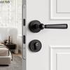 Gate Bedroom Door Lock Aluminium Alloy Silent Door Lock Door Handle Hardware Accessories Split Locks Metal Safety Locks