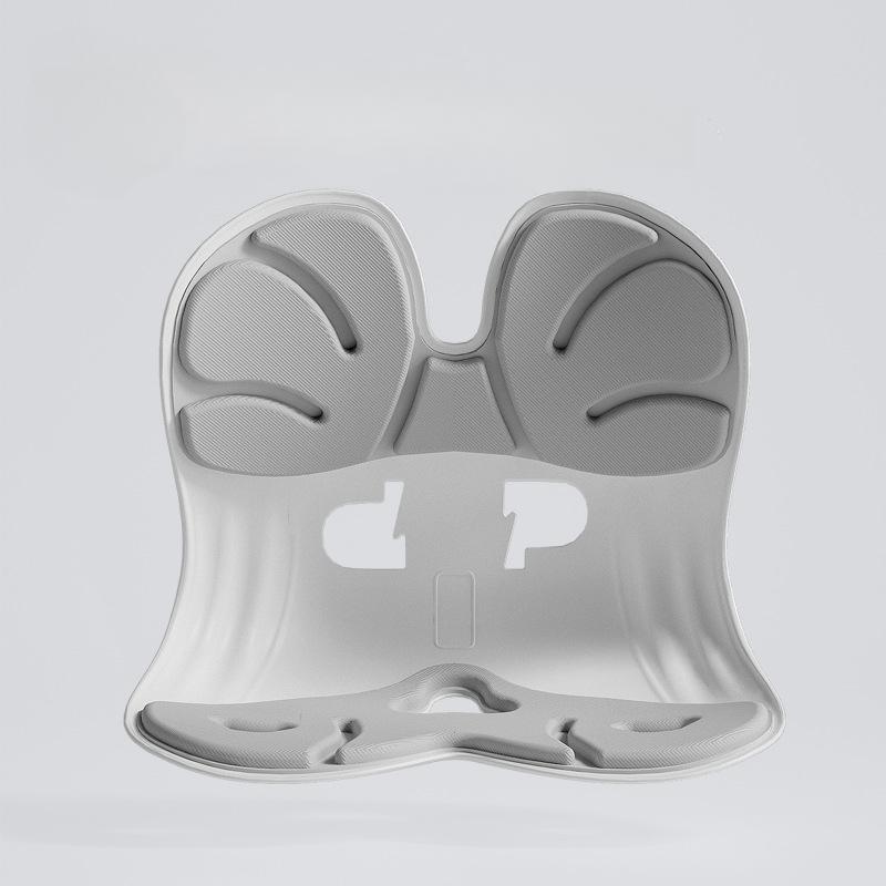 

Эргономичная поясничная подушка, кресло для коррекции осанки сидя, офисная спинка для сидячего положения, устройство для вытяжения пояснично-шейного отдела позвоночника для взрослых серый