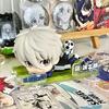 Anime BLUE LOCK Cute Nagi Yisagi Isagi Yoichi Sitting Action Figure PVC Doll Tabletop Model Anime Peripheral Creative Toy Gift‘s